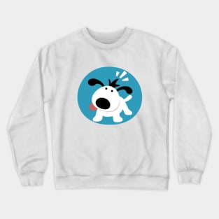 Patrón De Perrito Crewneck Sweatshirt